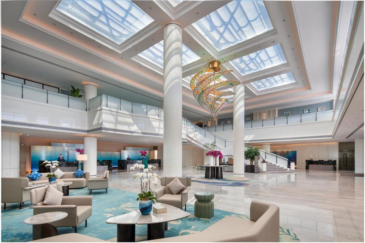 Xiamen International Seaside Hotel -Hotel Corridor Leads To The Stone Exhibition Hall Luaran gambar